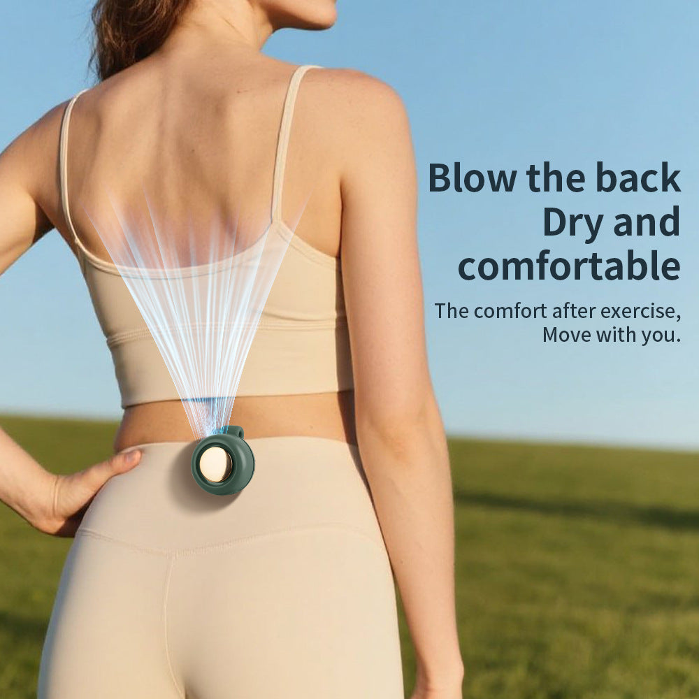 🌞Summer Sale 50% OFF🔥Portable Waist-Mounted Bladeless Fan with High Airflow and Adjustable Airflow 🙂‍↕️